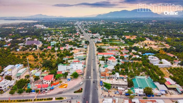 Diện mạo xã Cam Lâm trong quá trình chuyển đổi đô thị.