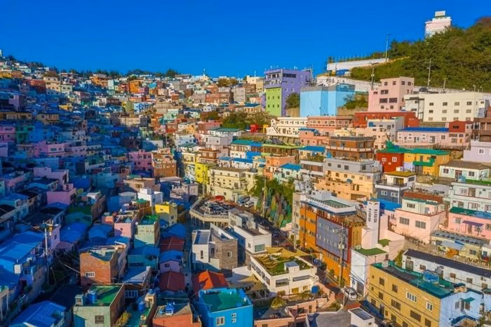 Những con hẻm nhỏ đầy màu sắc tại Gamcheon