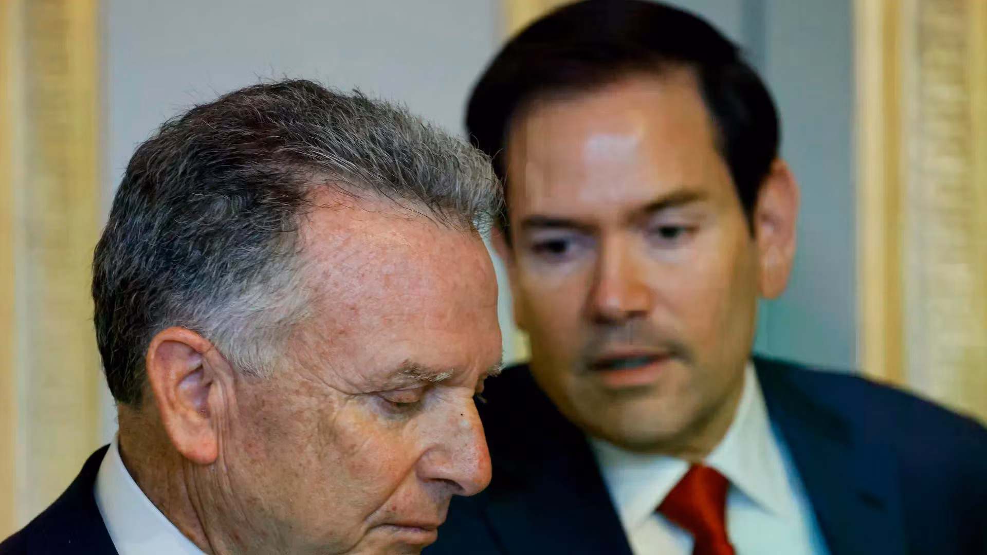 Ngoại trưởng Mỹ Marco Rubio và đặc phái viên Nhà Trắng Steve Witkoff thảo luận về chiến lược ổn định Trung Đông.